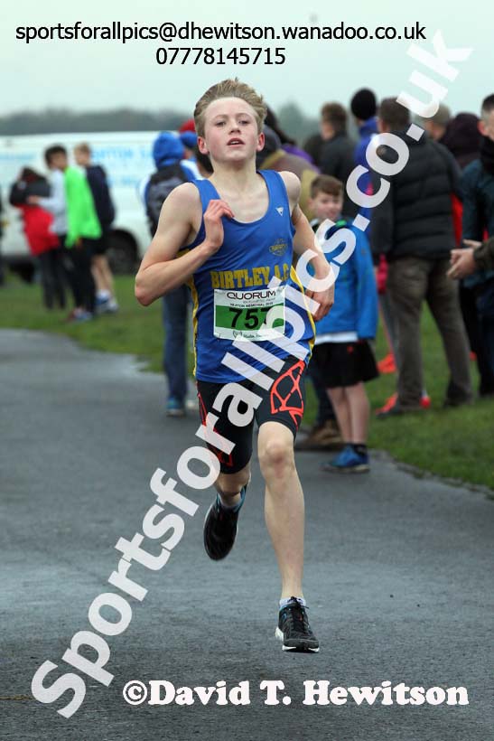 Under-13s Heaton Memorial Road Race, Town Moor, Newcastle. Photo: David T. Hewitson/Sports for All Pics